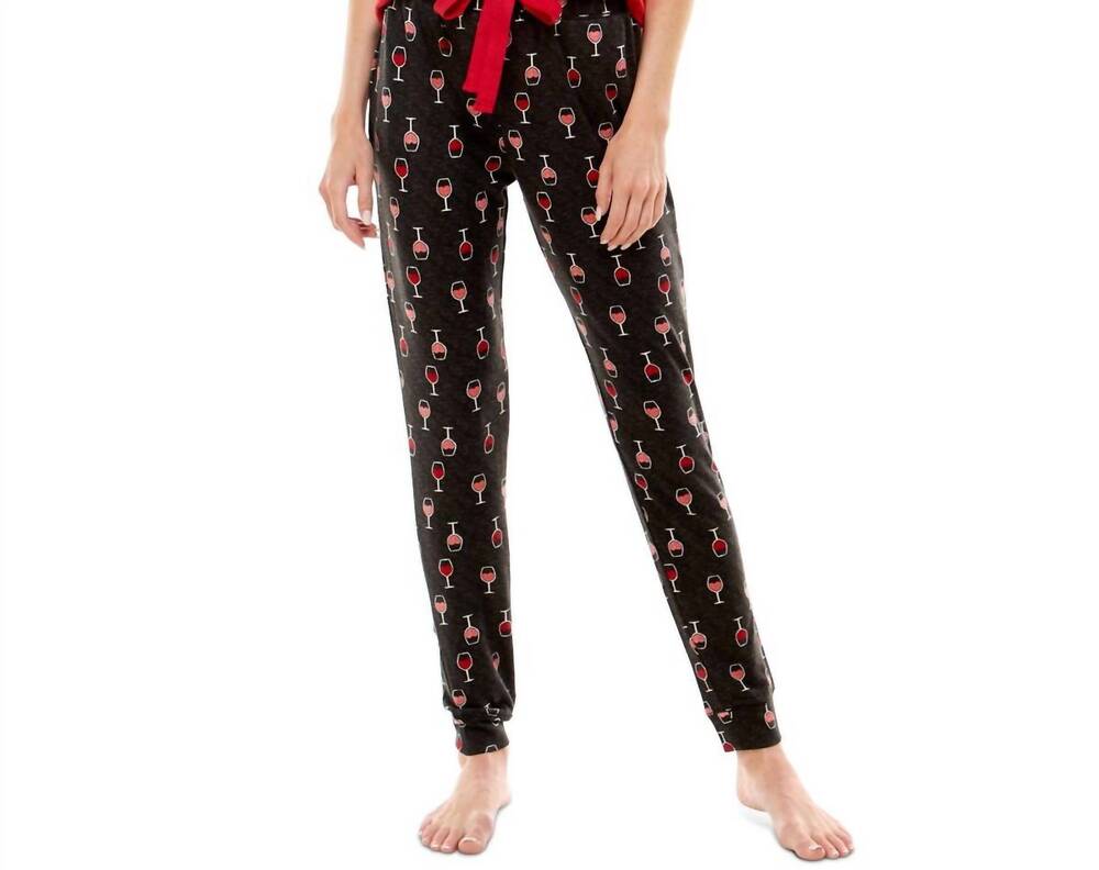 NEW ROUDELAIN whisper luxe short sleeve top and jogger pants set in samba space